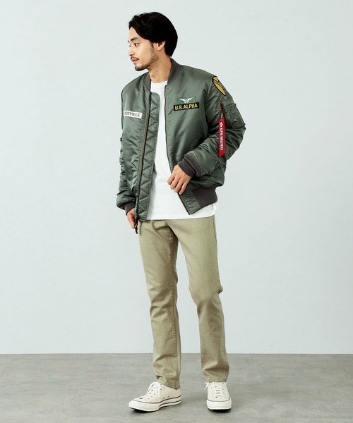 Alpha Industries（アルファインダストリーズ）の「AIR CREW MA-1