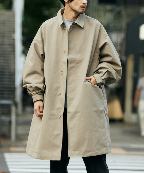 THE NORTH FACE（ザノースフェイス）｜ステンカラーコート（ベージュ系