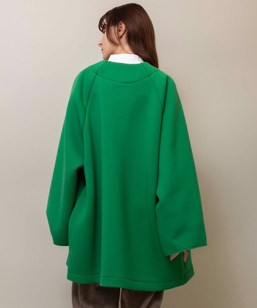 Johnbull（ジョンブル）の「ダンボールカットミドルコート（ノーカラー