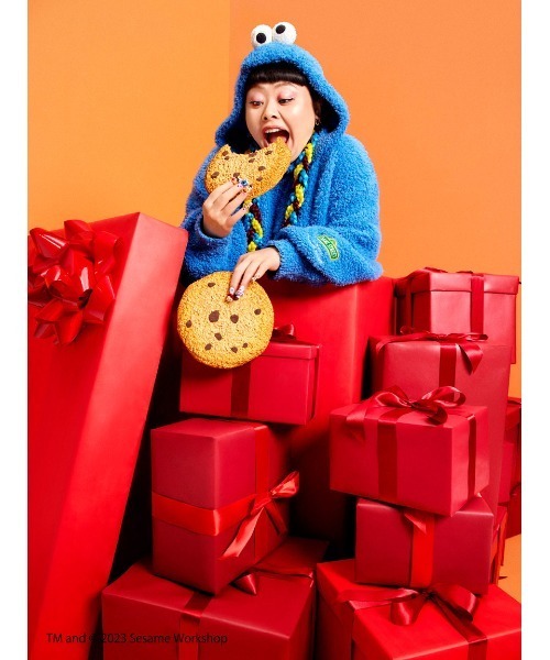 gelato pique（ジェラートピケ）の「【SESAME STREET】クッキー