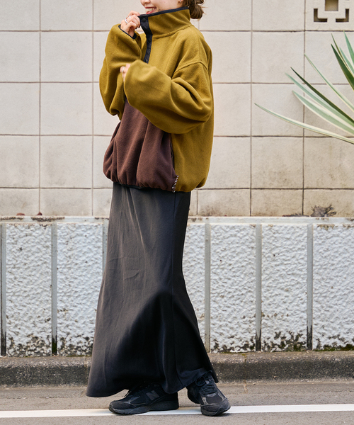 フリーススナップブルゾン ユニセックス着用可（その他アウター