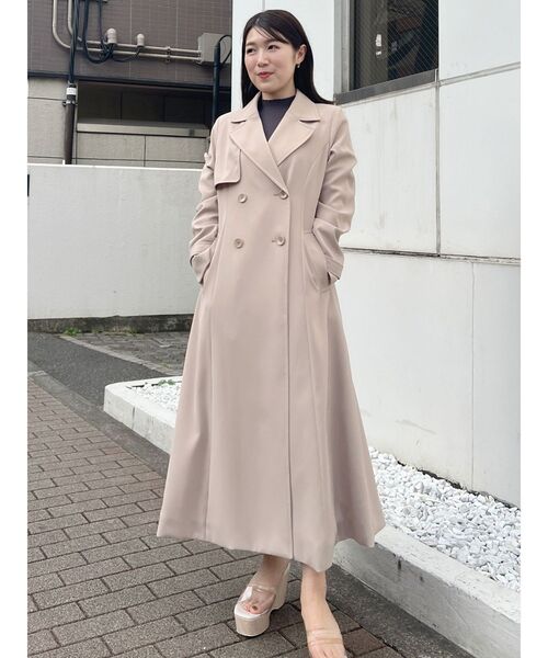 MERCURYDUO（マーキュリーデュオ）の「フィットアンドフレアトレンチ