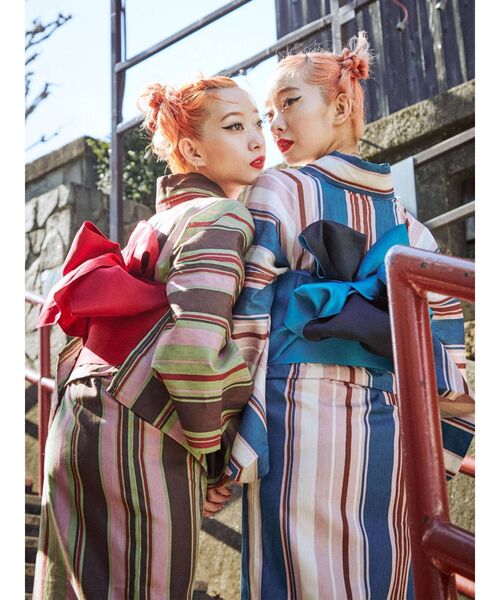 jouetie（ジュエティ）の「マルチストライプ浴衣（浴衣）」 - WEAR