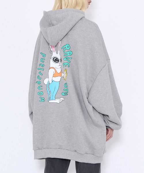 PUNYUS（プニュズ）の「RAVE ON WONDERLANDビッグパーカー（パーカー