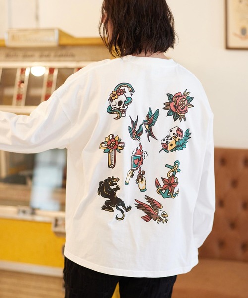 CAMBIO（カンビオ）の「mlt4260- アメトラ風タトゥーデザインビッグ