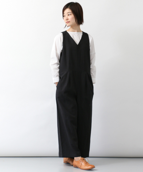 かぐれ（カグレ）の「かぐれ ノースリーブサロペット（サロペット