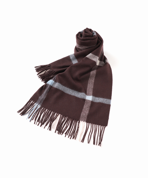 セール】《追加》【TWEEDMILL/ツイードミル】 チェックストール