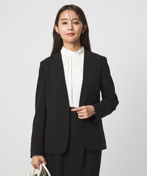 セール】［size SHORTあり］パウドレ ノーラペル ジャケット