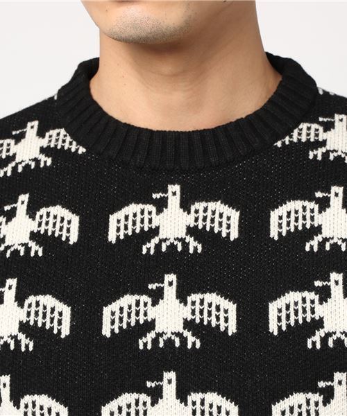 CALEE（キャリー）の「Eagle knit sweater（ニット/セーター）」 - WEAR