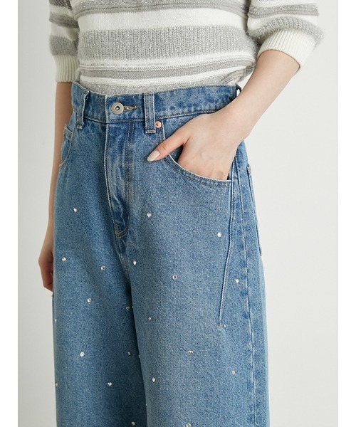 LILY BROWN（リリーブラウン）の「[L.B CANDY STOCK]ハートビジュー