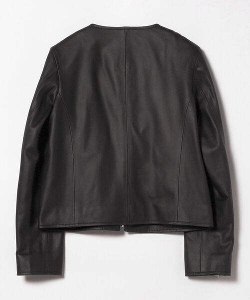 Ray BEAMS（レイビームス）の「Ray BEAMS / ラムレザー ノーカラー