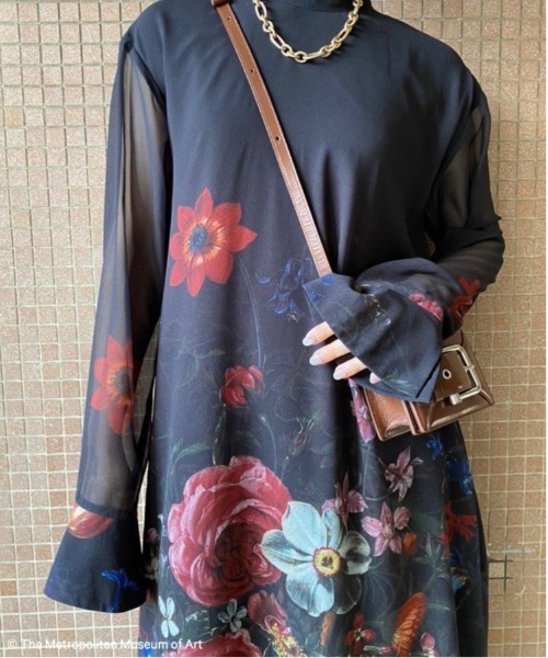 Ameri（アメリ）の「AMERI×THE MET FLOWER DRESS（ワンピース）」 - WEAR