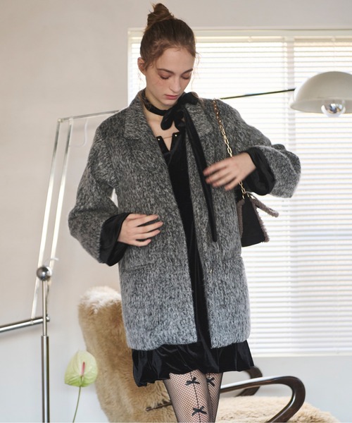 loin nuit（ロワンニュイ）の「shaggy coat / シャギーコート