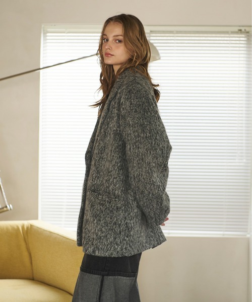 loin nuit（ロワンニュイ）の「shaggy coat / シャギーコート