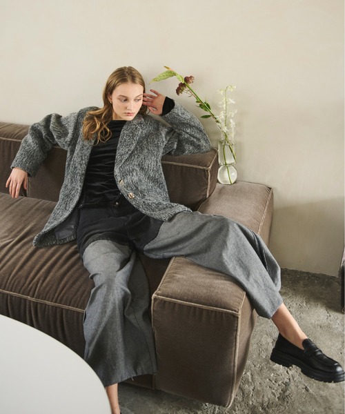 loin nuit（ロワンニュイ）の「shaggy coat / シャギーコート