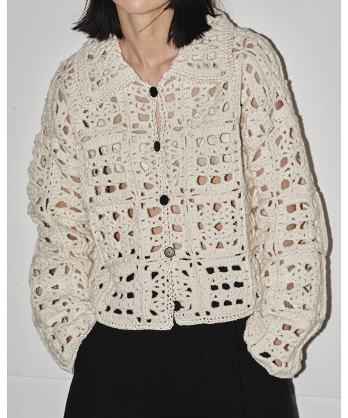 TODAYFUL（トゥデイフル）の「Crochet Knit Shirts（Tシャツ