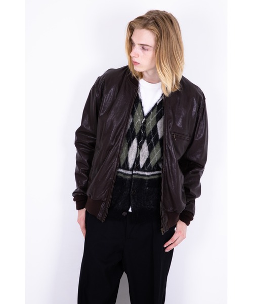 HYSTERIC GLAMOUR（ヒステリックグラマー）の「ゴートレザー リブ