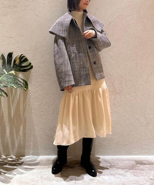 ESTNATION（エストネーション）の「ESTNATION / ウールツイードビック