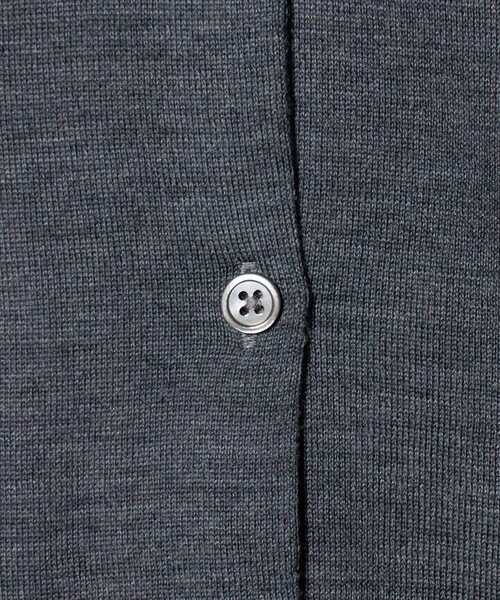 セール】＜6(ROKU)＞ウール クロップド カーディガン（カーディガン