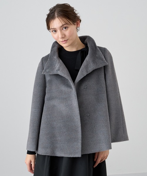 ANAYI（アナイ）の「アルパカシャギーショートコート（その他アウター