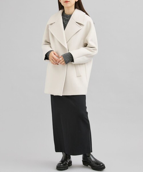 city（シティ）の「【CITY】スーパー140ビッグカラーショートコート