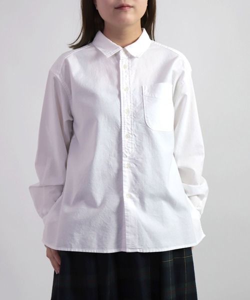 D.M.G. / ディーエムジー] オックスシャンブレー ナチュラルシャツ