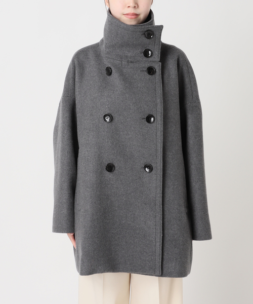 Noble（ノーブル）の「《追加・WEB限定カラー》スタンドカラーオーバー