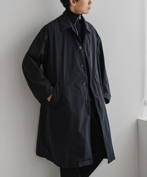 ATON（エイトン）の「【ATON / エイトン】別注 AIR WHEATHER BALMACAAN