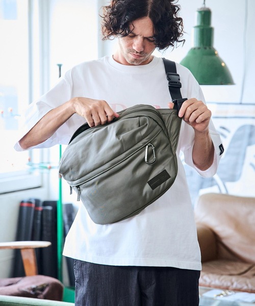 セール】ADAMPATEK/bright twill BIG body bag/ブライトツイル配色