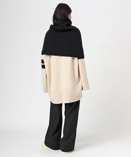 追加 リブニットケープ（ネックウォーマー/スヌード）｜AP STUDIO