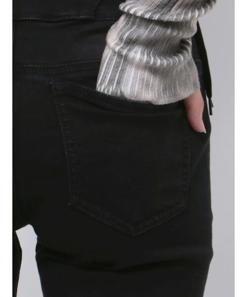 セール】リボンストリングフレアハイウエストパギンス（デニムパンツ