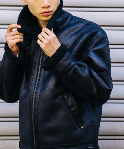 Alpha Industries（アルファインダストリーズ）の「B-3ブルゾン/ボア