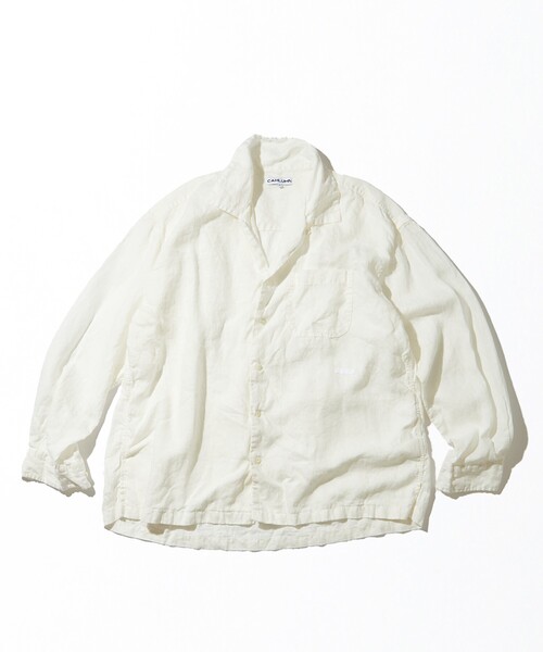 CAHLUMN（カウラム）の「CAHLUMN/カウラム Belgium Linen Open Collar