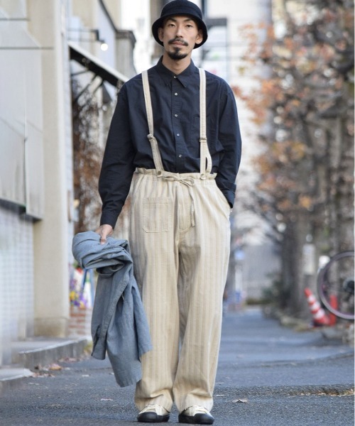 Johnbull（ジョンブル）の「サスペンダーワイドパンツ（サロペット