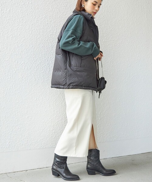 セール】【SHIPS別注】WILD THINGS:ダウン ベスト（ダウンベスト