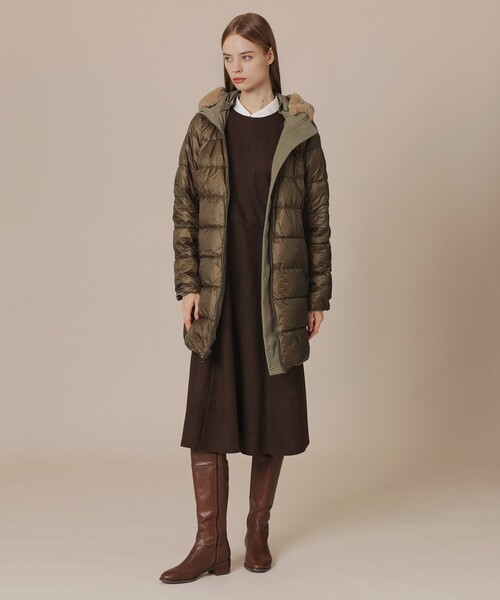 セール】【PONTELAND/ポントランド】リバーシブルダウンコート（ダウン