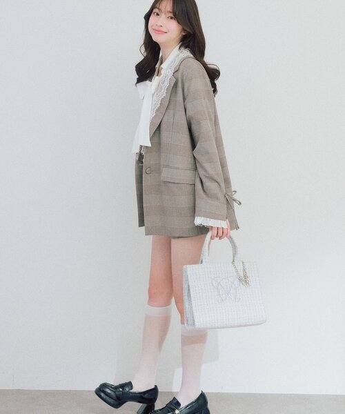 タブレット対応/推し活】Aimerianejoie刺繍入りミニトート（トート