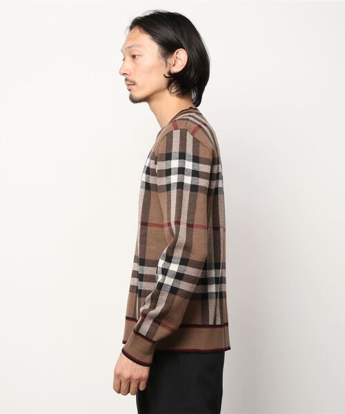 BURBERRY（バーバリー）の「BURBERRY CHECK WOOL Jacquard SWEATER