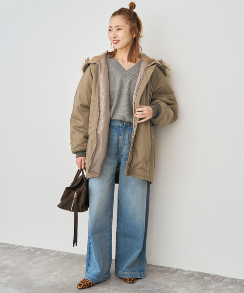 セール】TICCA / ティッカ 別注ロングN2Bジャケット*（その他アウター