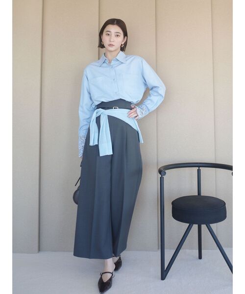 セール】レースカフスシャツ（シャツ/ブラウス）｜LAGUNAMOON（ラグナ