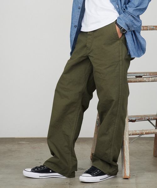 orSlow/オアスロウ WIDE FIT FRENCH WORK PANTS ワイドフィット
