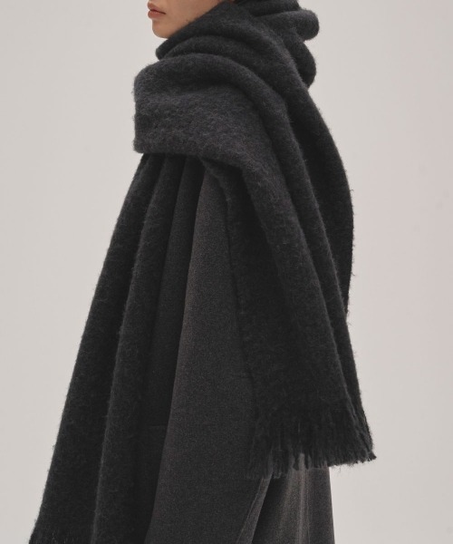 TODAYFUL/トゥデイフル】Brashed Volume Stole/ブラッシュボリューム