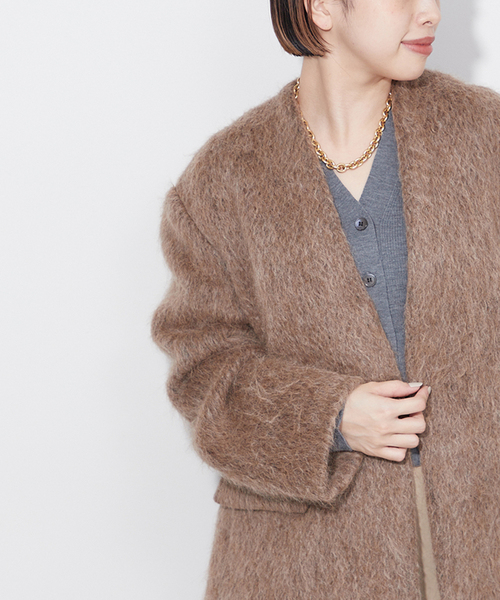 plage（プラージュ）の「【R'IAM】シャギー コートジャケット（その他