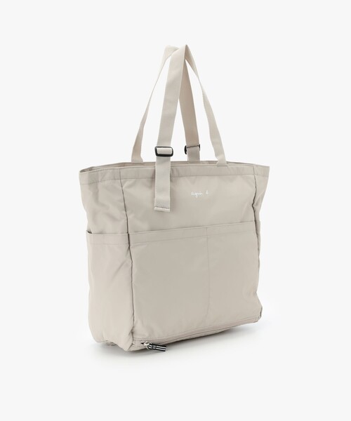 ロゴ ペアレンツバッグ マザーズバッグ（マザーズバッグ）｜agnes b