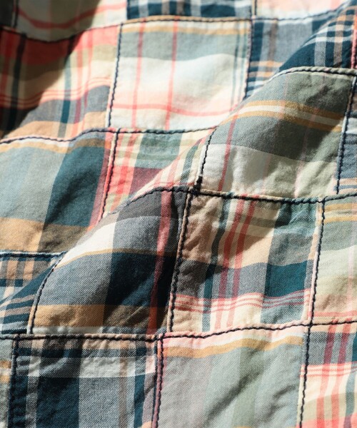 BEAMS PLUS（ビームスプラス）の「マドラス チェック パッチワーク 2