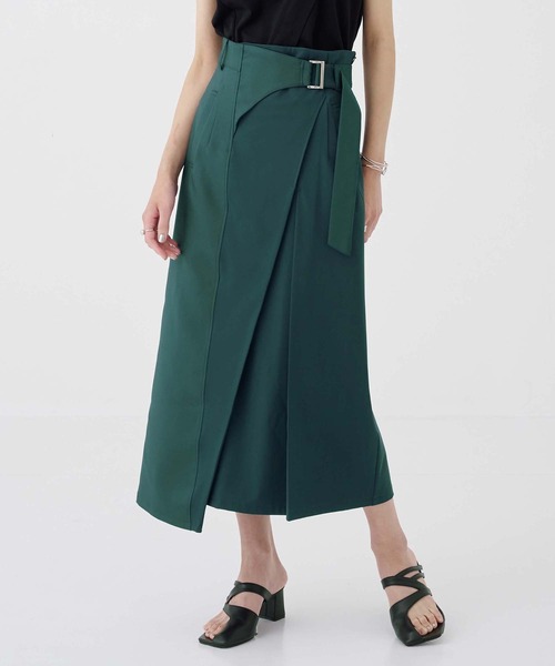 完売間近！】ノーマルクリアAラインスカート｜ストレッチ/オフィス