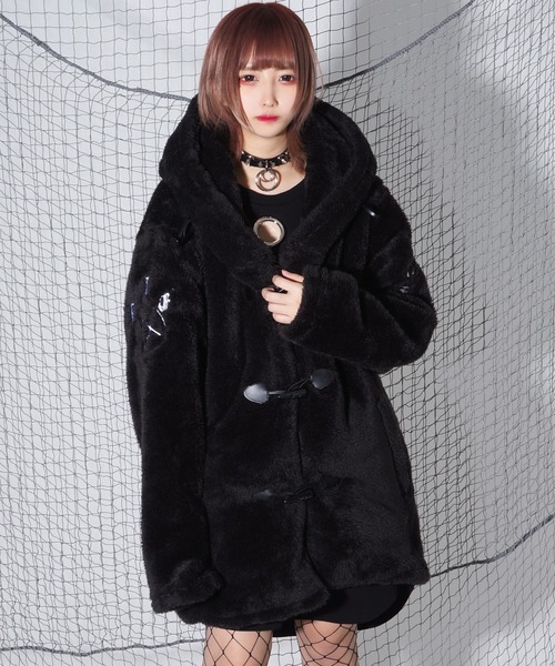 REFLEM（レフレム）の「モコモコボアダッフルコート（ダッフルコート