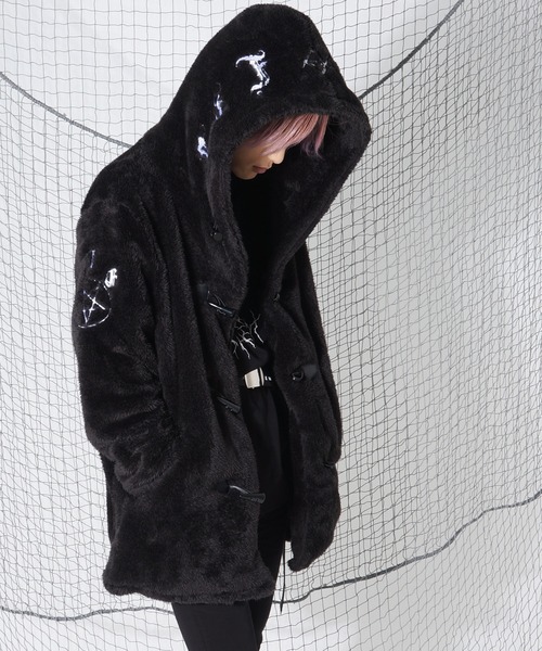 REFLEM（レフレム）の「モコモコボアダッフルコート（ダッフルコート