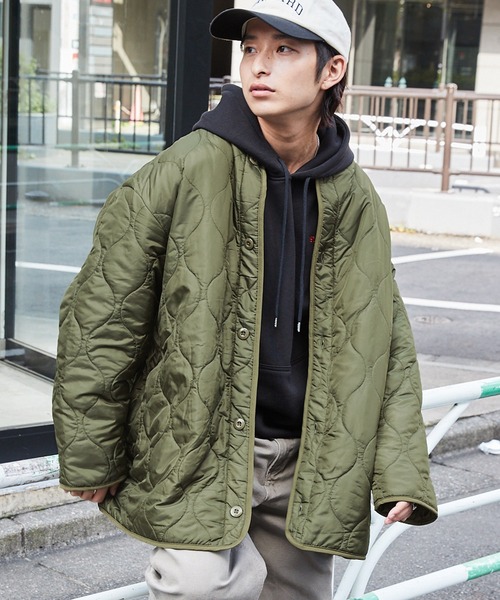 M-65中綿キルティングライナー/キルティングジャケット/キルティング