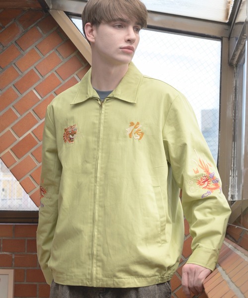 HOUSTON（ヒューストン）の「HOUSTON ベトジャン(SKULL)（ブルゾン